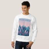 Peak Vibes: Mountain Adventure Sweatshirt (Voorkant volledig)