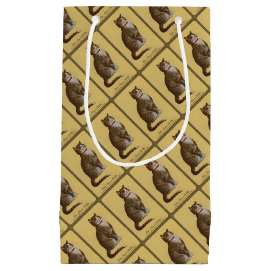 Peake, Chessie's Old Man tomcat tabby cat Klein Cadeauzakje (Voorkant)