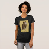 Peake, Chessie's Old Man tomcat tabby cat T-shirt (Voorkant volledig)