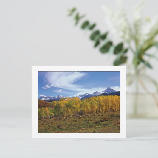 "Peaks-in-Uitzicht" Briefkaart (Staand voorkant)