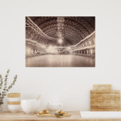 Peak's Island Forest City Rink circa 1890 Poster (Keuken)