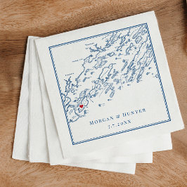 Peaks Island Maine Casco Bay Map Elegant Wedding N Servet