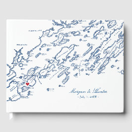Peaks Island Maine Casco Bay Weddenschap Gastenboek