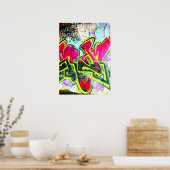 Peaks Island, Maine graffiti Poster (Keuken)