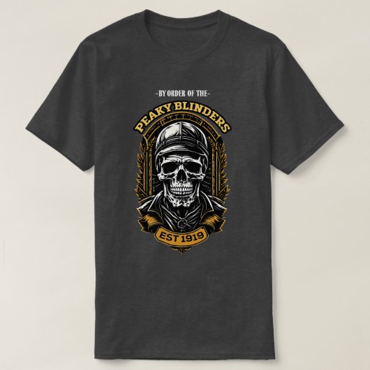 Peaky Blinders 1919 T-shirt (Design voorkant)