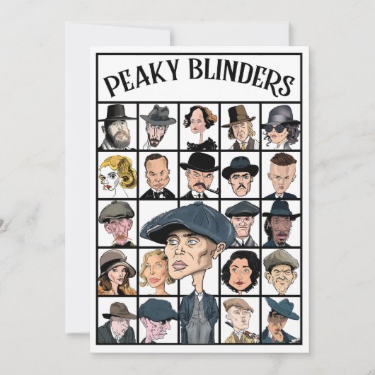 Peaky Blinders Bedankkaart (Voorkant)