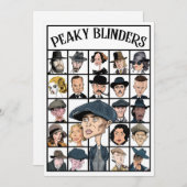 Peaky Blinders Bedankkaart (Voorkant / Achterkant)