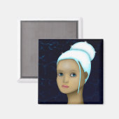 Peal Birthstone Magnet (Voorkant / Achterkant)