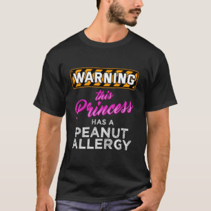Peanut Allergies Food Allergy Awareness Allergy N T-shirt