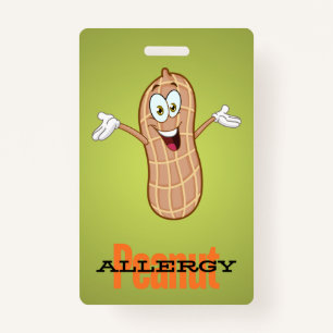 Peanut Allergy Badge
