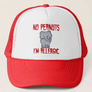 Peanut Allergy Elephant Trucker Pet