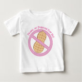 Peanut Allergy Kinder Shirt (Voorkant)