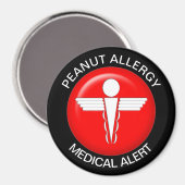 Peanut Allergy Magneet (Voorkant / Achterkant)