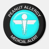 Peanut Allergy Magnet (Voorkant)