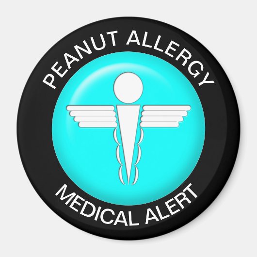 Peanut Allergy Magnet (Voorkant)