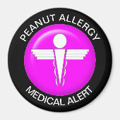 Peanut Allergy Magnet (Voorkant)