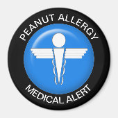 Peanut Allergy Magnet (Voorkant)