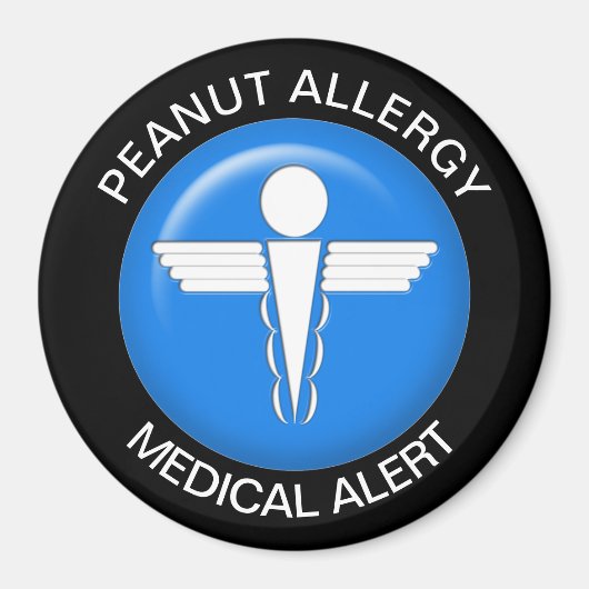 Peanut Allergy Magnet (Voorkant)