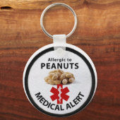 Peanut Allergy Sleutelhanger (Voorkant)