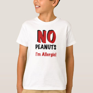 Peanut Allergy T-shirt