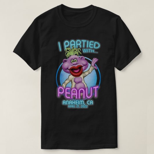 Peanut Anaheim, CA (2022) T-shirt (Design voorkant)