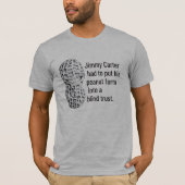Peanut boerderij blind trust t-shirt (Voorkant)
