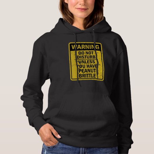 Peanut Brittle Food Dessert Hoodie (Voorkant)