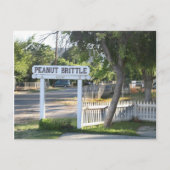 Peanut Brittle Sign in Murrieta, CA Briefkaart (Voorkant)