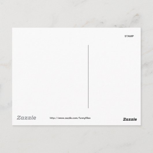 Peanut Buddha & Jelly Briefkaart (Achterkant)