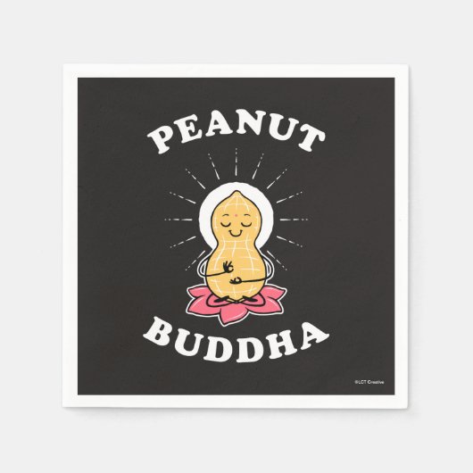 Peanut Buddha Servet (Voorkant)