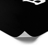 Peanut but-ter Funny Food Pun Dark BG Poster (Hoek)