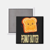 Peanut Butter &amp; Jelly Matching Couple Friends  Magneet (Voorkant / Achterkant)