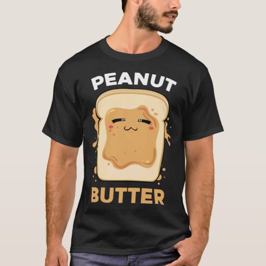 Peanut Butter And Jelly Matching Couple Friend Foo T-shirt (Voorkant)