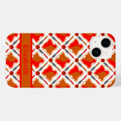 Peanut Butter and Strawberry Jam Pattern Name Case-Mate iPhone Case (Achterkant (horizontaal))