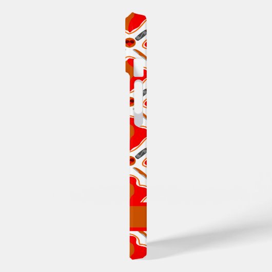 Peanut Butter and Strawberry Jam Pattern Name Case-Mate iPhone Case (Achterkant / Links)