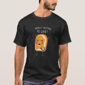 Peanut Butter Apparel Funny Gag T-shirt (Voorkant)