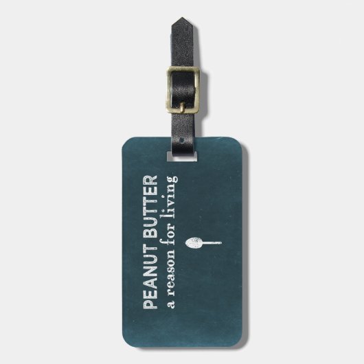 Peanut Butter Bagagelabel (Voorkant verticaal)