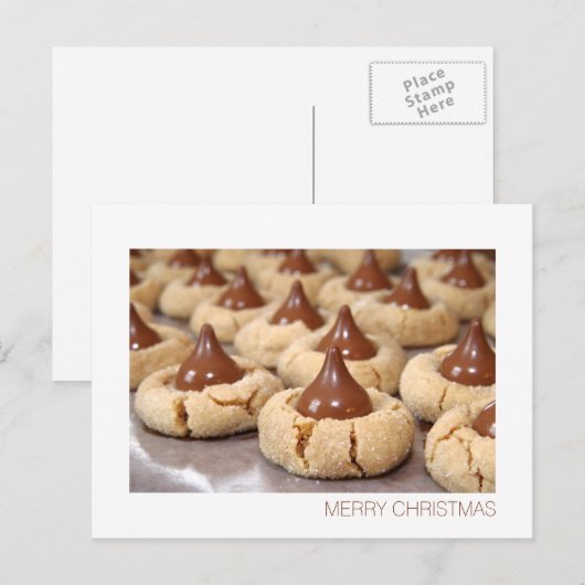 Peanut Butter Blossom Briefkaart (Voorkant / Achterkant)