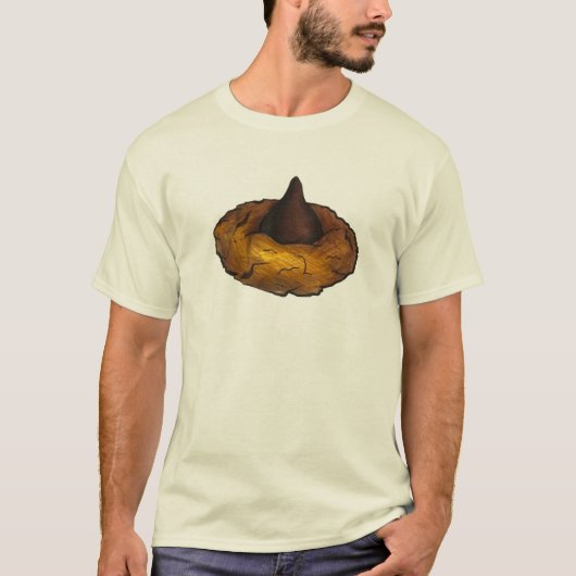 Peanut Butter Blossom Chocolade Cookie Bked Goods T-shirt (Voorkant)