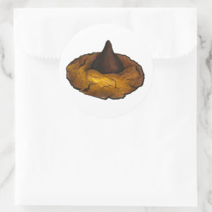Peanut Butter Blossom kerstkoekjes gebakken eten Ronde Sticker