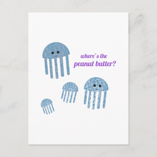 Peanut Butter Briefkaart (Voorkant)