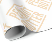 Peanut Butter Cadeaupapier (Rol Hoek)