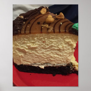 Peanut Butter Cheesecake Foto Poster