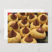 Peanut Butter Chocolate Drop Cookies Briefkaart (Voorkant / Achterkant)