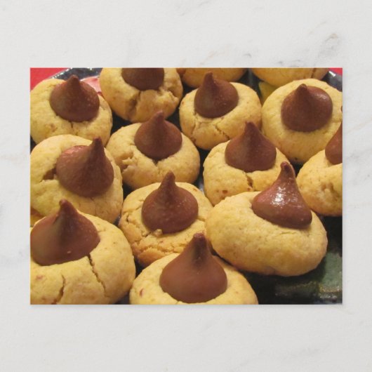 Peanut Butter Chocolate Drop Cookies Briefkaart (Voorkant)