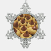 Peanut Butter Chocolate Drop Cookies Tin Sneeuwvlok Ornament (Voorkant)