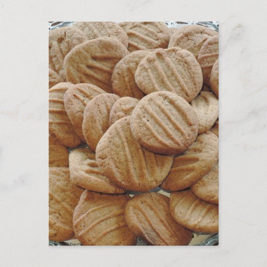 Peanut Butter Cookie Briefkaart (Voorkant)