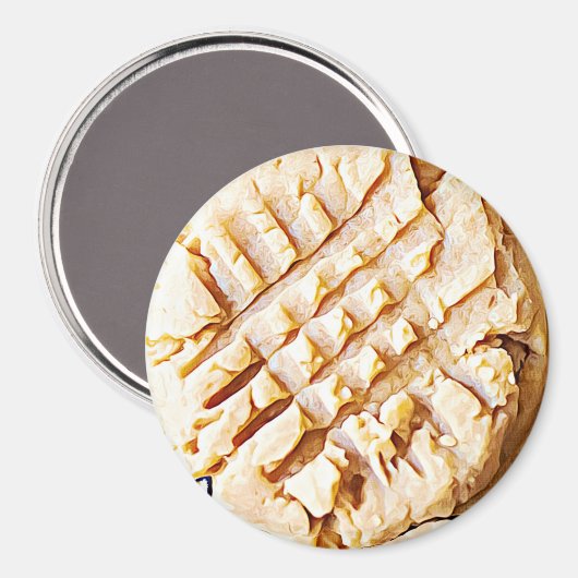 Peanut Butter Cookie Magnet (Voorkant / Achterkant)