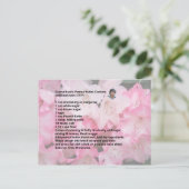 Peanut Butter Cookie Recipe briefkaart (Staand voorkant)