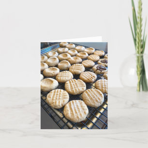 Peanut Butter Cookies Bedankkaart